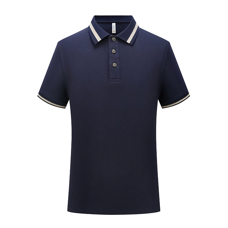 Elite cotton polo, T-shirt for leisure for work, custom-made, with embroidery, with short sleeve