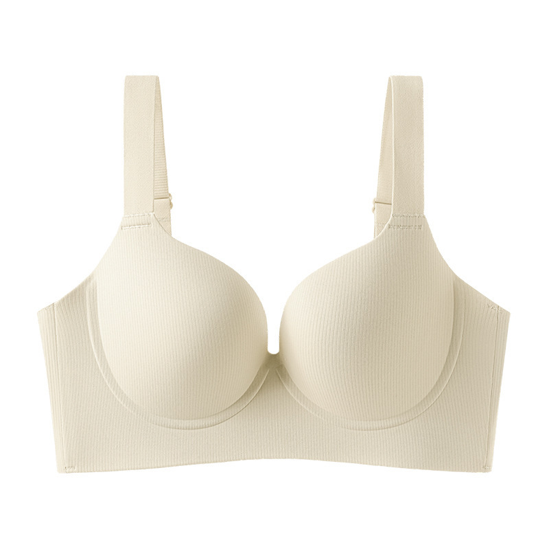 大きい胸を小さく見せる女性用下着、夏用薄型胸縮小プッシュアップ、副乳縮小、たるみ防止、大きいサイズのフルカップシームレスブラ|undefined