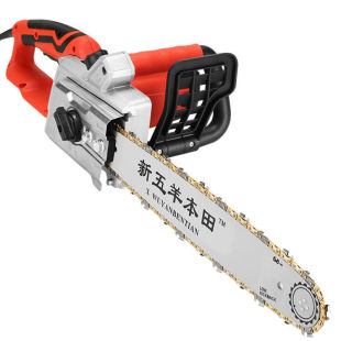 New Wuyang Model - High-Power Electric Chainsaw for Logging, 220V Corded Household Pure Copper Handheld Chainsaw