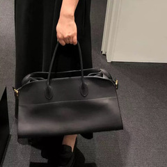 ROW女手提包新款Margaux 长款牛皮大容量通勤托特董洁同款斜挎