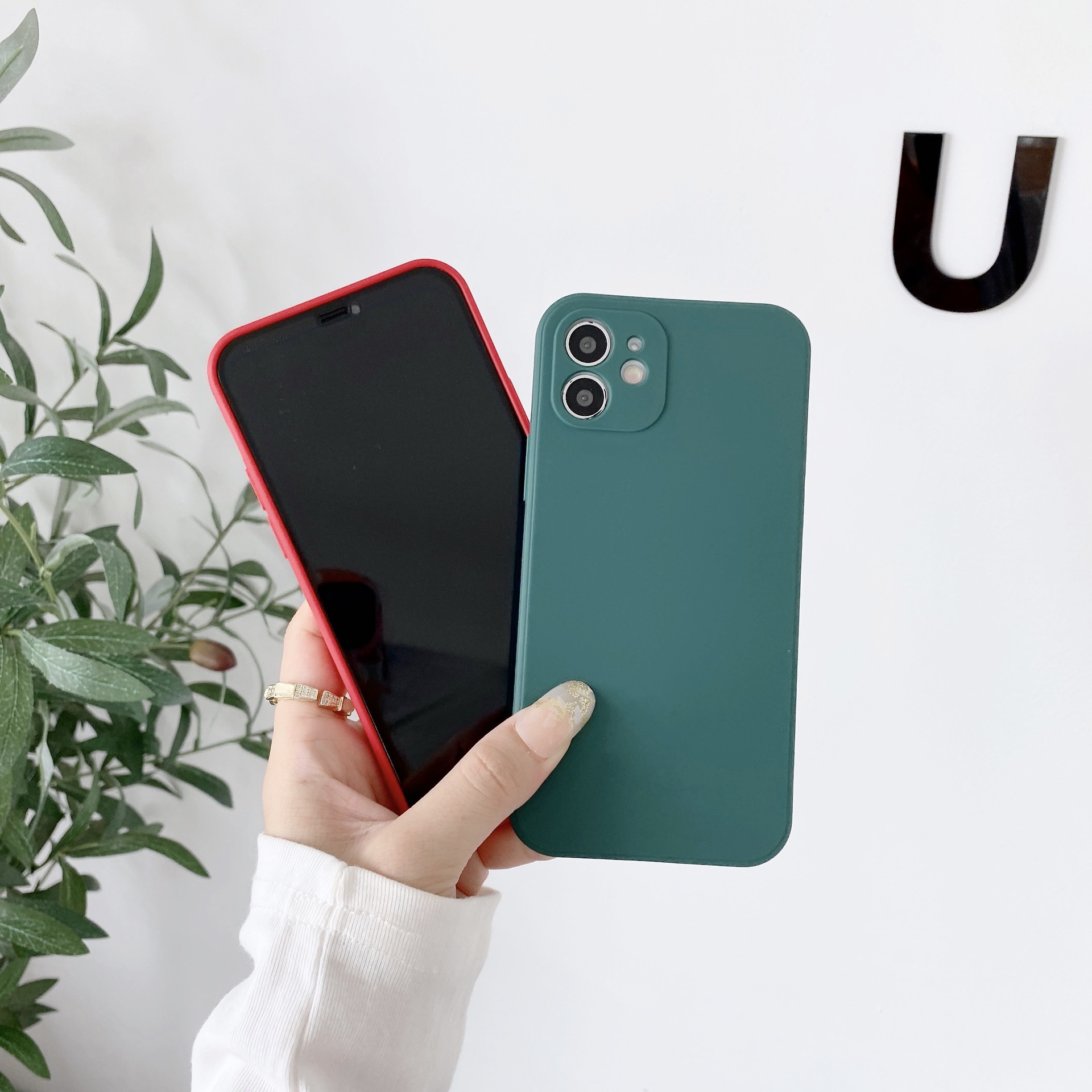Protective Liquid Silicone Case For Oppo A6 Gt A5 5g Matte Cover_voghion.com