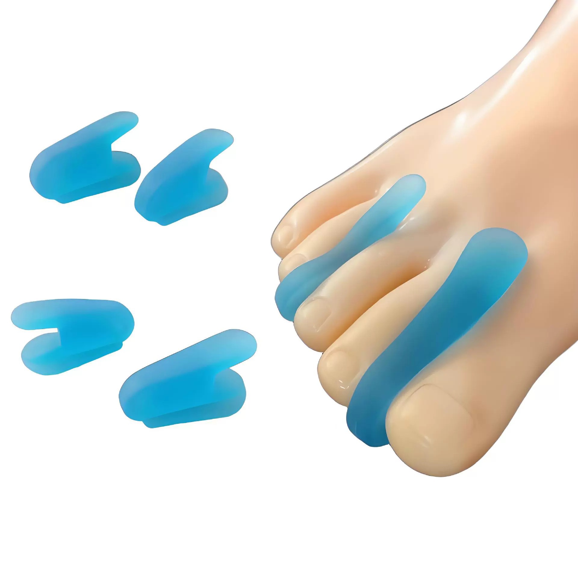 SEBS toe separator A-shaped toe separator toe overlap separator small toe separator factory