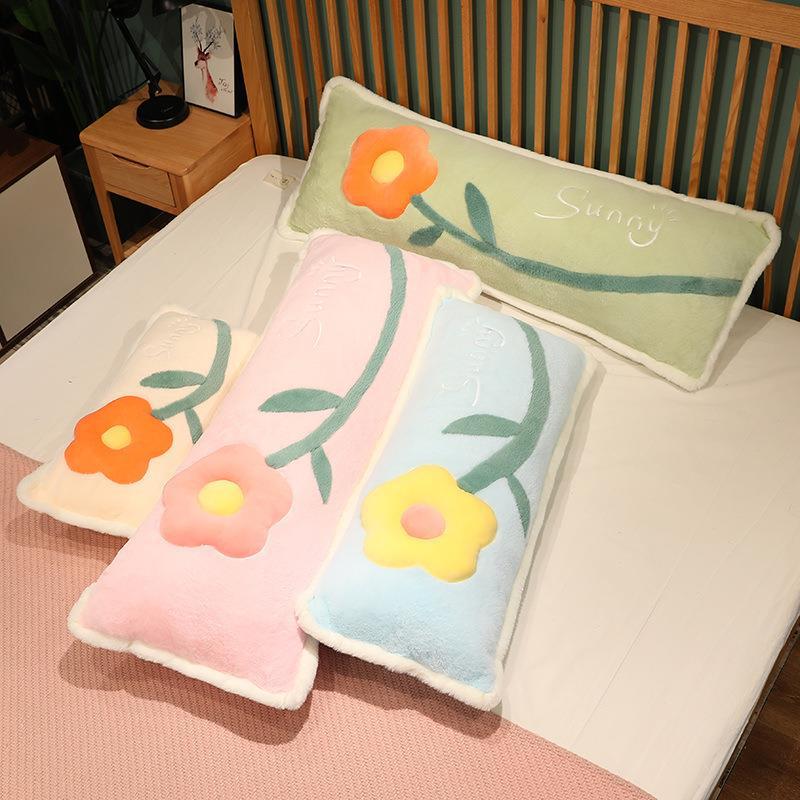 Bedside Cushion Large Backrest Removable And Washable Bed Tatami Soft Bag Sofa Long Pillow Bedroom Waist Protector Bed Back Cushion
