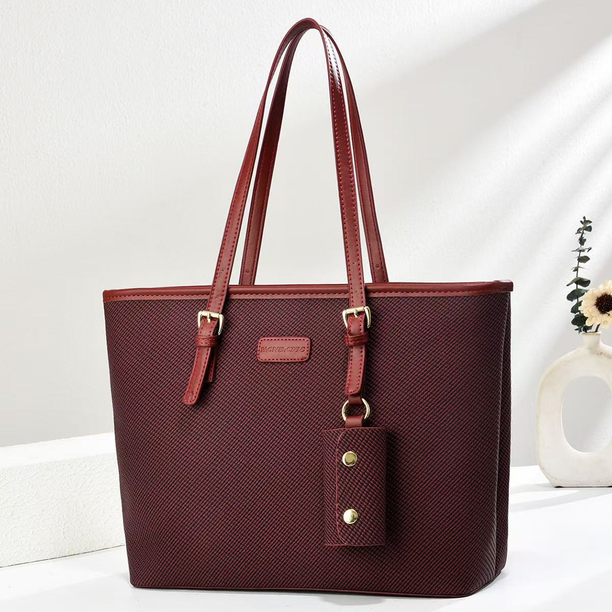 Bolsos de mujer 2025 nuevo bolso de gran capacidad para mujer bolso de cubo de paso de alta calidad bolso de mujer