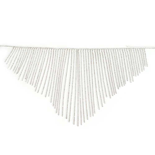 European and American hot selling belly dance rhinestone chain skirt for women, fashionable and sexy full diamond tassel nightclub body chain accessories