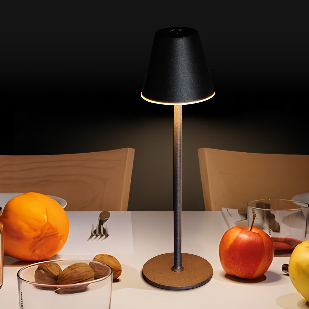 Amazon LED recargable bar lámpara de mesa retro personalidad creativa lámpara de noche restaurante decoración atmósfera lámpara de mesa al aire libre