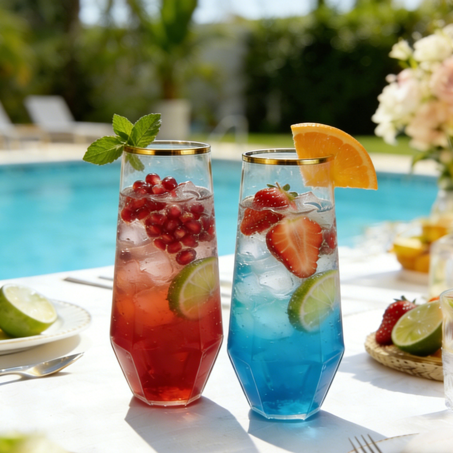 创意拇指香槟杯9oz外贸热销红酒鸡尾酒杯高颜值新款一次性香槟杯