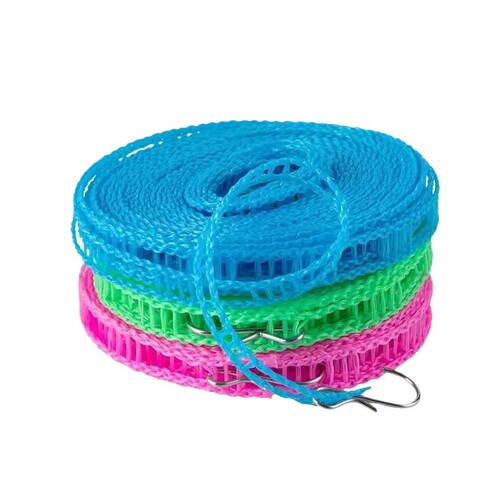 Hole-free windproof drying rack with thickened load-bearing capacity of 50 lbs, suitable for indoor balconies and outdoor use, anti-slip design for drying bedding.