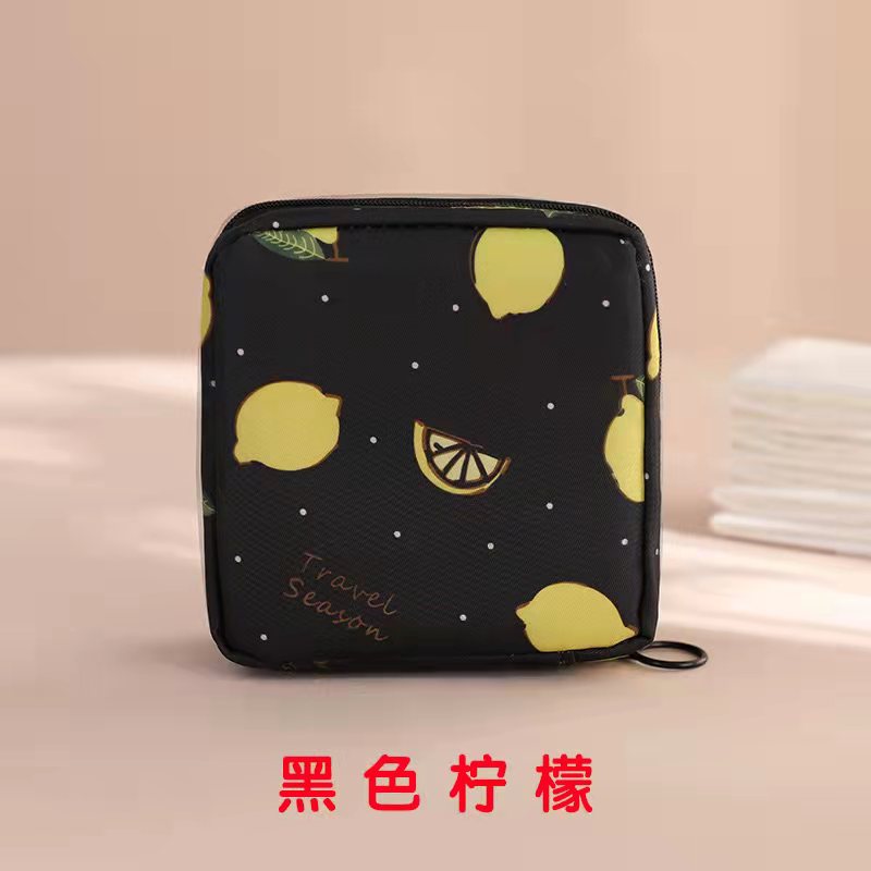 Bolsa de almacenamiento de toallas sanitarias tía toalla bolsa de almacenamiento portátil impermeable Paquete de gran capacidad para período fisiológico bolsa pequeña toalla mensual bolsa de almacenamiento portátil