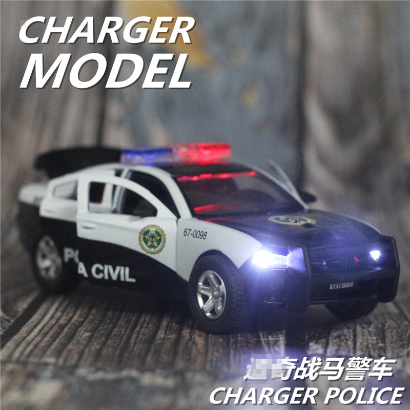 1:32 Run Police Car Alloy Model 6-Door Artificial Car Model Cross-Border Amazon Best-Selling Toys 1:32 Run Police Car Alloy Model 6-Door Artificial Car Model Cross-Border Amazon Best-Selling Toys