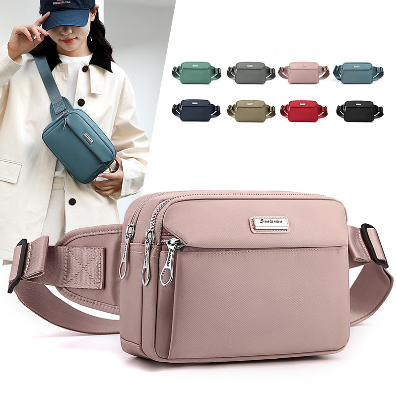 2026 New Fashion Women's Bag for Middle-Aged Women, Multi-Layer Large Capacity Shoulder Crossbody Bag, Lightweight Outing Mom Bag