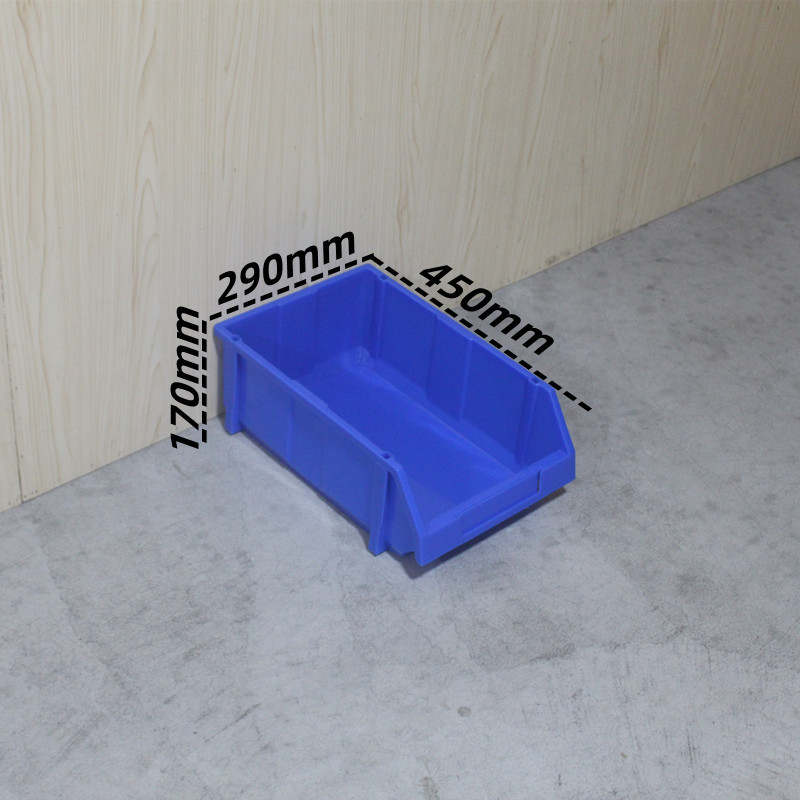 加厚收纳零件盒 组合式零件箱斜口五金螺丝工具盒 塑料物料元件盒