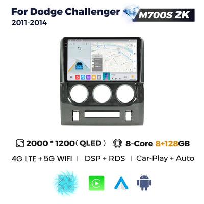 Challenger 2011-2014 Dodge | DVD Navigation - m700s-2k-8128-eight-core-full-network-communication-black