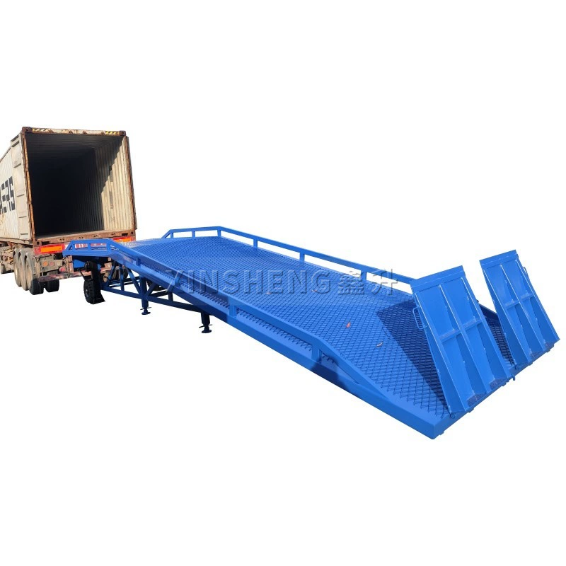Мобильный посадочный мост 10 тонн 10 метров платформы разгрузки контейнеров