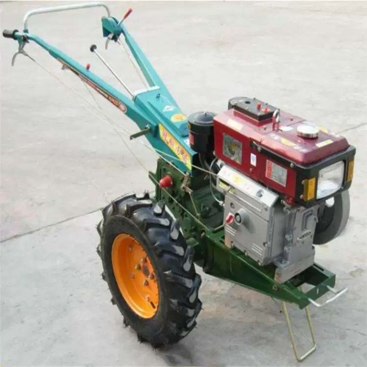 手扶拖拉机 手扶耕田旋地机 水旱地种植耕地犁地松土机角度可调
