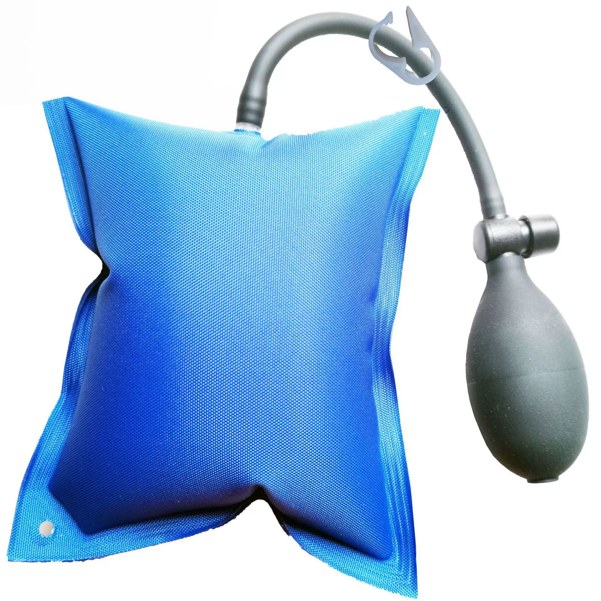 蓝色抗磨纤维二代PVC门窗安装气垫调平气囊门窗定位工具|ms