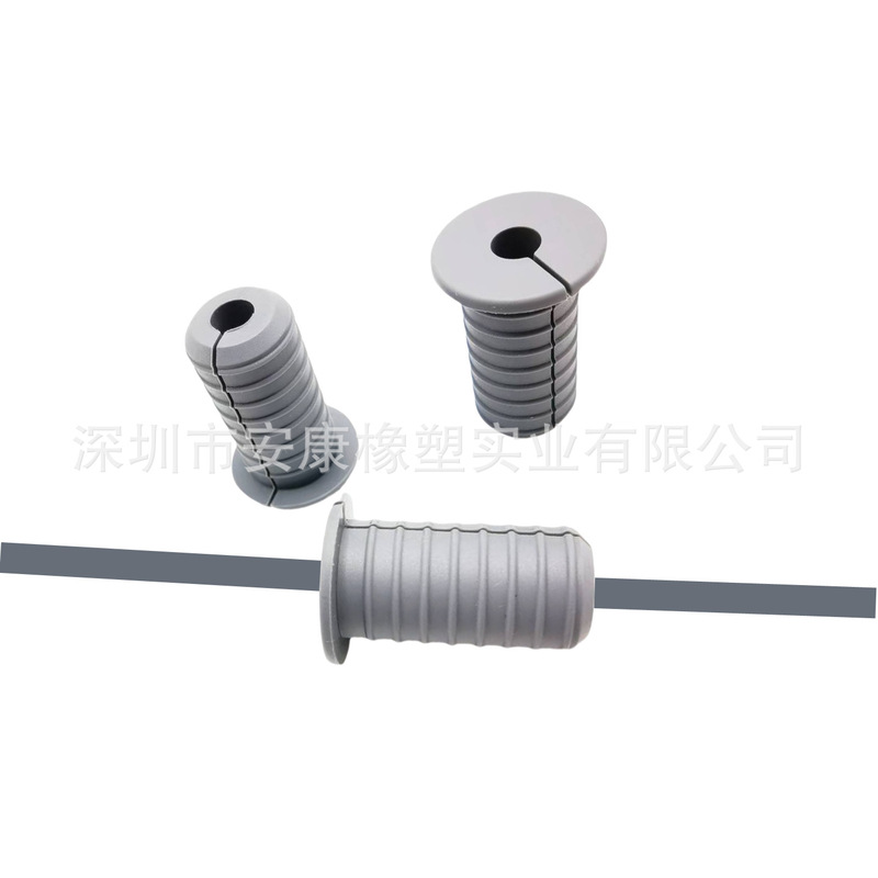 3/4 "19 threaded cable wiring wall plug cable wall hole grommet router with large network cable protective sleeve