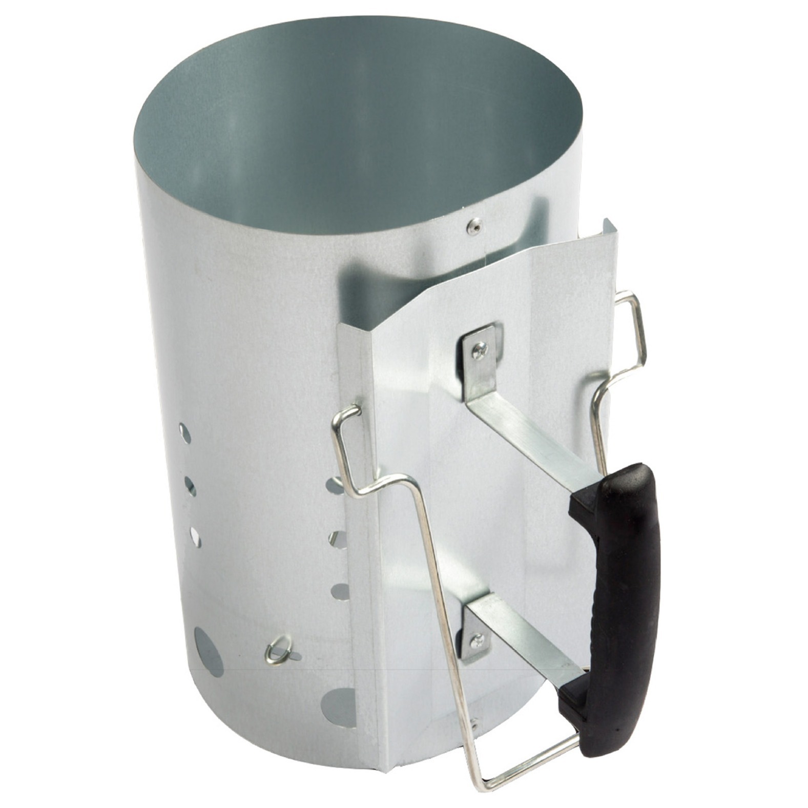 Directo de fábrica de la barbacoa de carbón estufa de carbón de madera del barril encendido de carbón encendedor de BARBACOA especial galvanizado hoja de 19 puntos de madera de carbón barril al por mayor