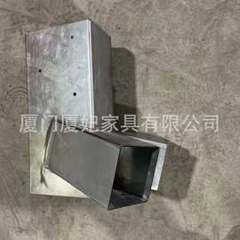 秋千加固器钢铁角码黑色亚马逊厂家喷涂金属五金秋千配件加厚加强