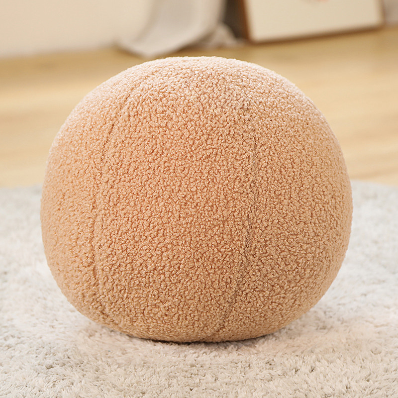 Ins almohada esférica blanca nórdica rosa almohada de torsión lunar donut anacaju geometría de forma diferente lote de respaldo