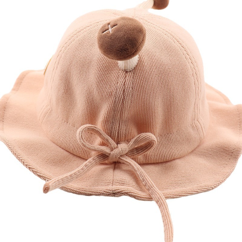 Sombreros para bebés primavera y otoño delgados lindos super lindos bebés niños algodón sombrero para bebés otoño sombrero de pescador