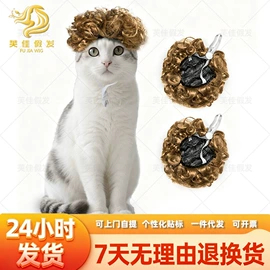 假发马尾;其他假发;宠物头饰