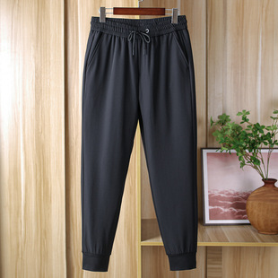 Beam version! Quality Cabinet Single Cattle Men's Goose Pants Winter Thickened Warm Down Pants High-end Outer Wear Pants