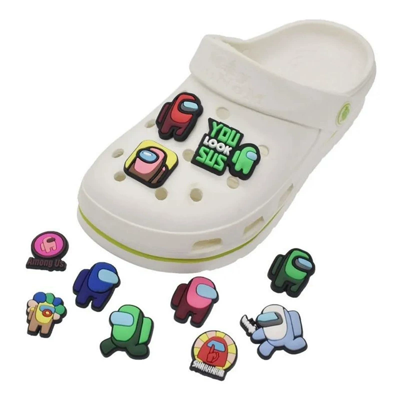 Footwear buckle PVC, cartoon space shoes