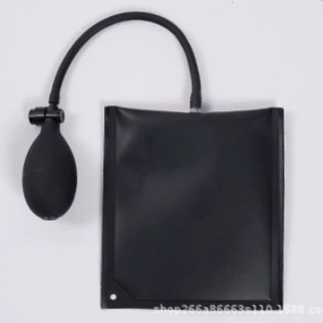Square black PVC ball plastic valve thickened