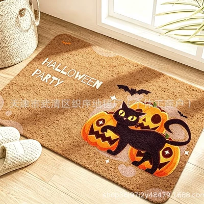 Outdoor Entrance Shoe Changing Area, Imitation | Avtomobil döşəmə paspasları - zx-halloween-spooky24-4060halloween-decorative-wire-ring