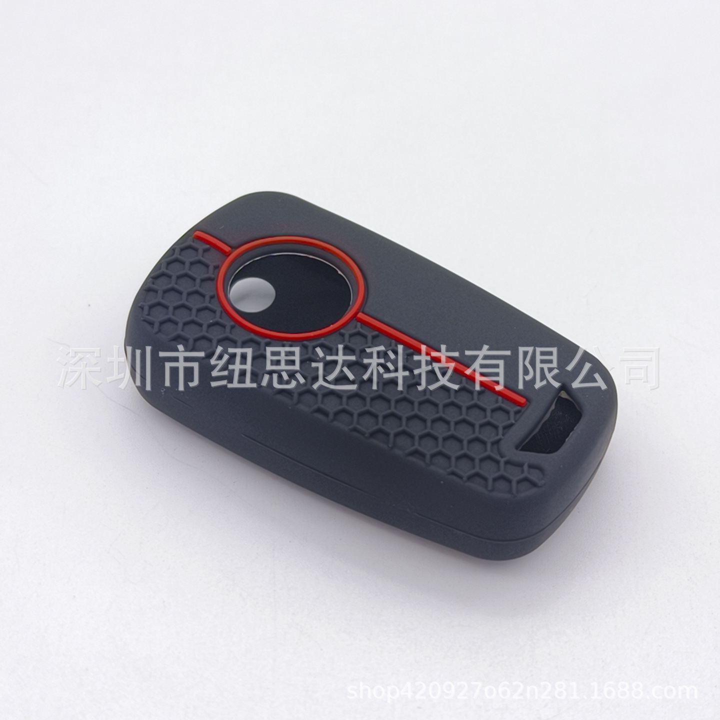 Suitable for Buick Opel Car Foldableing 4-Button Remote Control Key Anti-Slip Hemispherical Soft Silicone Protective Cover