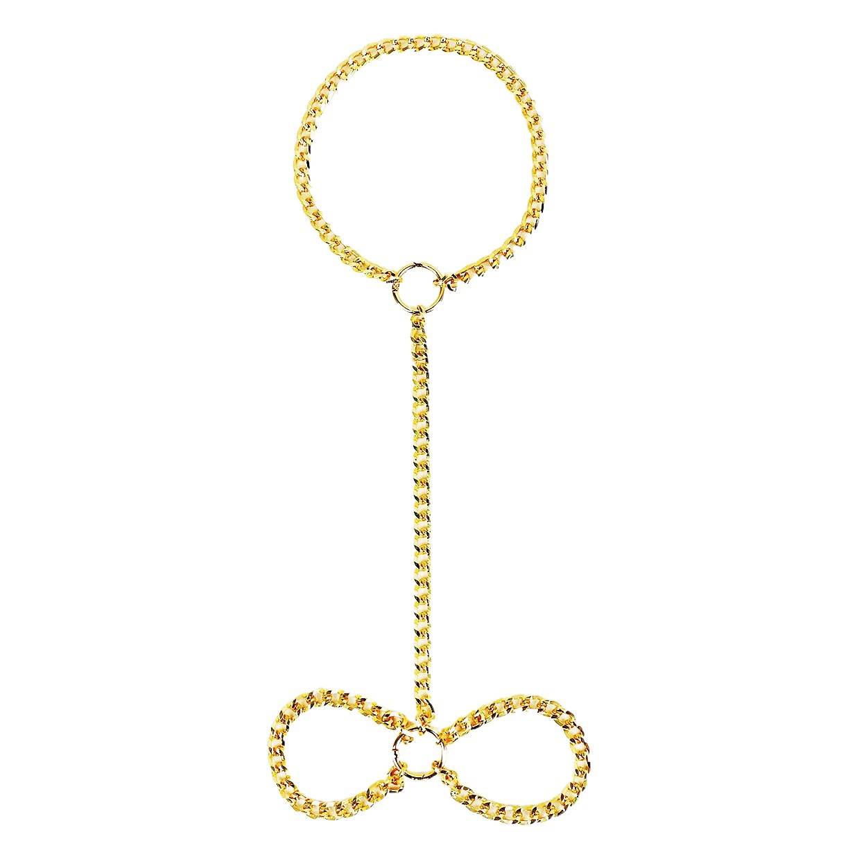 Tienda de la fábrica al por mayor juguetes sexuales esposas de cadena de hierro revertir volver cuff juguetes vinculante hebilla de mano pulsera accesorios de rendimiento comercio exterior