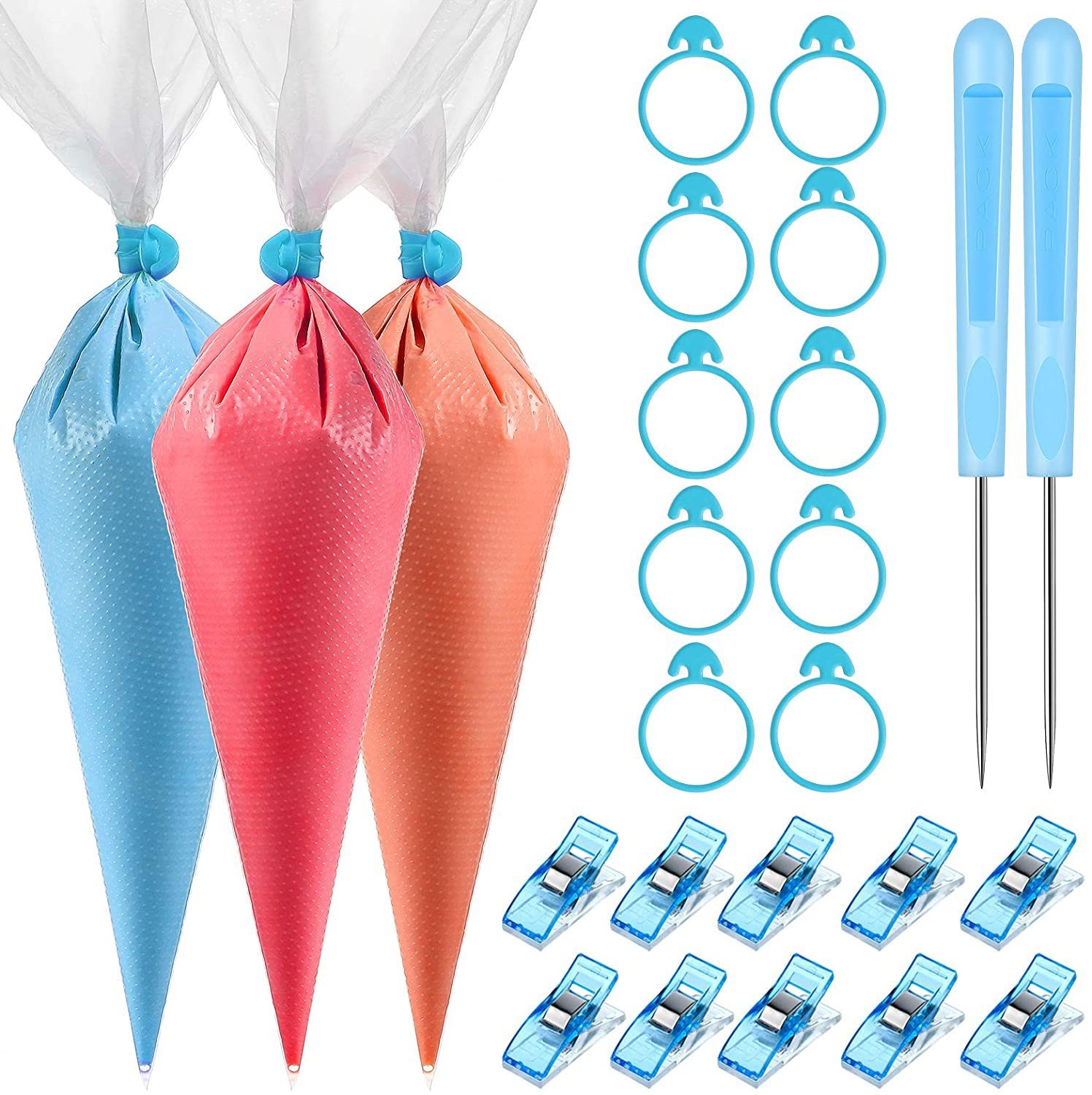 裱花袋套裝 曲奇餅乾工具122件套蛋糕裝飾配件 烘焙套裝