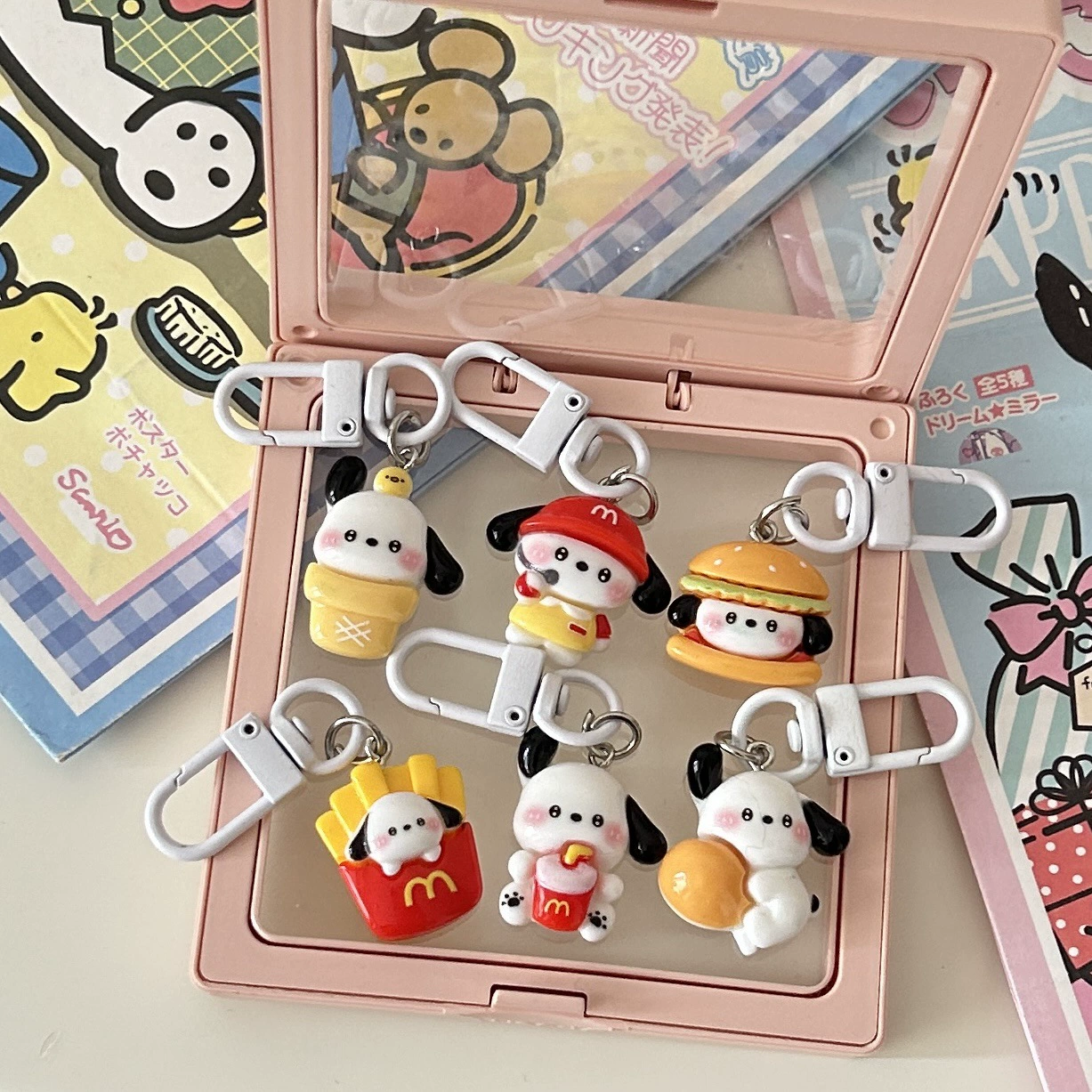 Хоть bag с рисунком Cartoon, брелок, подвеска для любимого