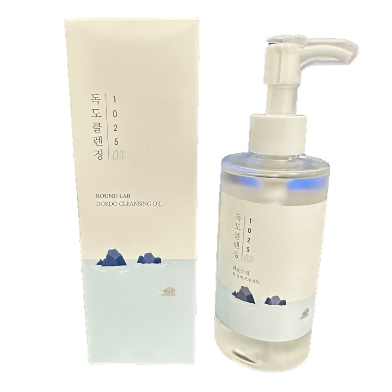 跨境韩国RPUND LAB柔恩莱独岛卸妆油郁陵乳氨基酸温和洁颜油200ml|undefined