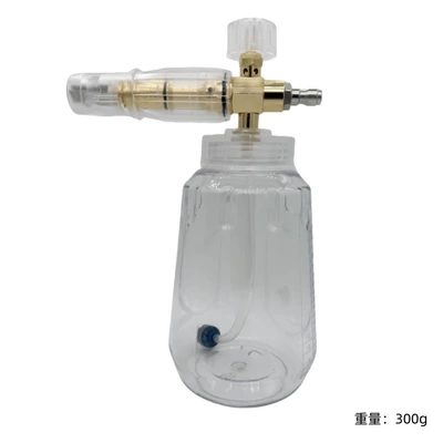 Cross-Border Pa Transparent Foam Spray Bottle Karcher K2-K7 Series High-Pressure Car Washing Machine Cleaning Machine Pa Pot 1 Liter (High pressure car wash water gun) - k-type-transparent-foam-pot