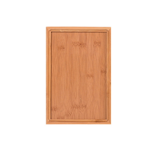 Bamboo wooden tray rectangular tea cup with handle hotel restaurant tray two-ear pastry bread wooden tray