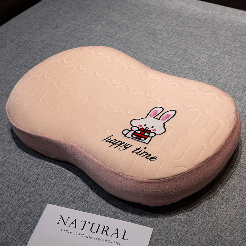 低反発枕、クールアイスビーンズ猫腹枕、睡眠枕、オフィスベッド枕、腰クッション、枕|undefined