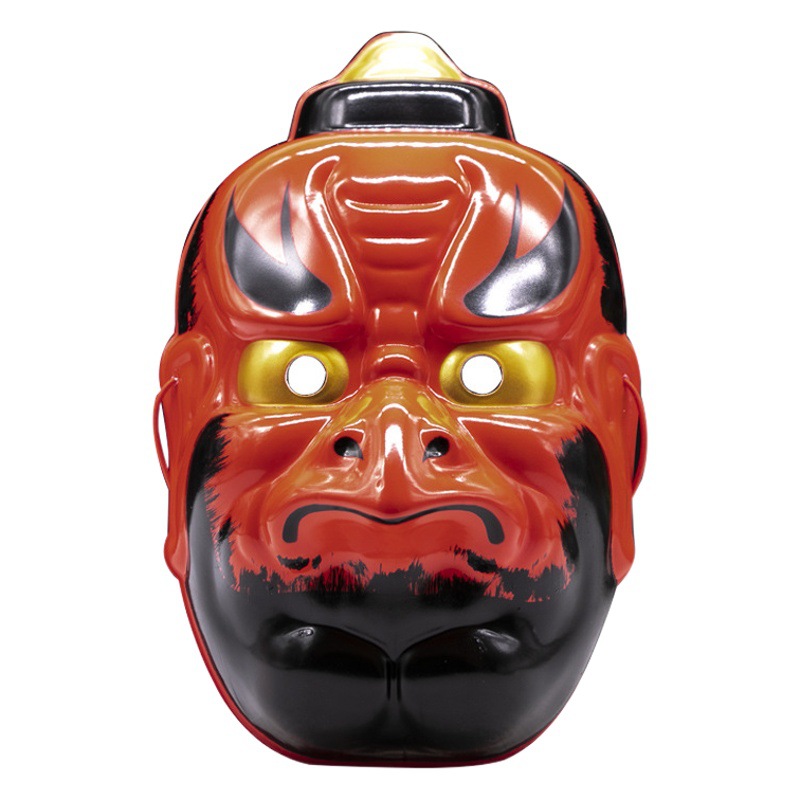 Tendencia nacional hombre pájaro dividido cuervo tengu estilo japonés prajna hombre pico vestido de hombre adulto hombres y mujeres máscara fiesta de Halloween image 1