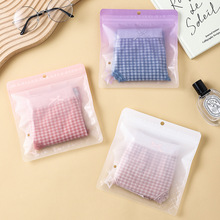 男士女士内裤包装袋子透明服装情趣内衣自封袋可爱袜子发夹拉链袋