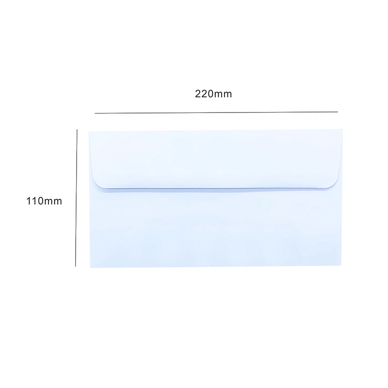 No. 5 tapa plana 22x11cm 100g doble cinta con pegamento de saliva