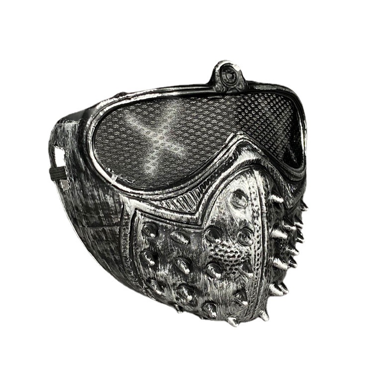 Halloween Guarda il gioco che circonda la maschera del cane da guardia cos chiave inglese maschera in pvc Halloween performance punk oggetti di scena maschera_voghion.com