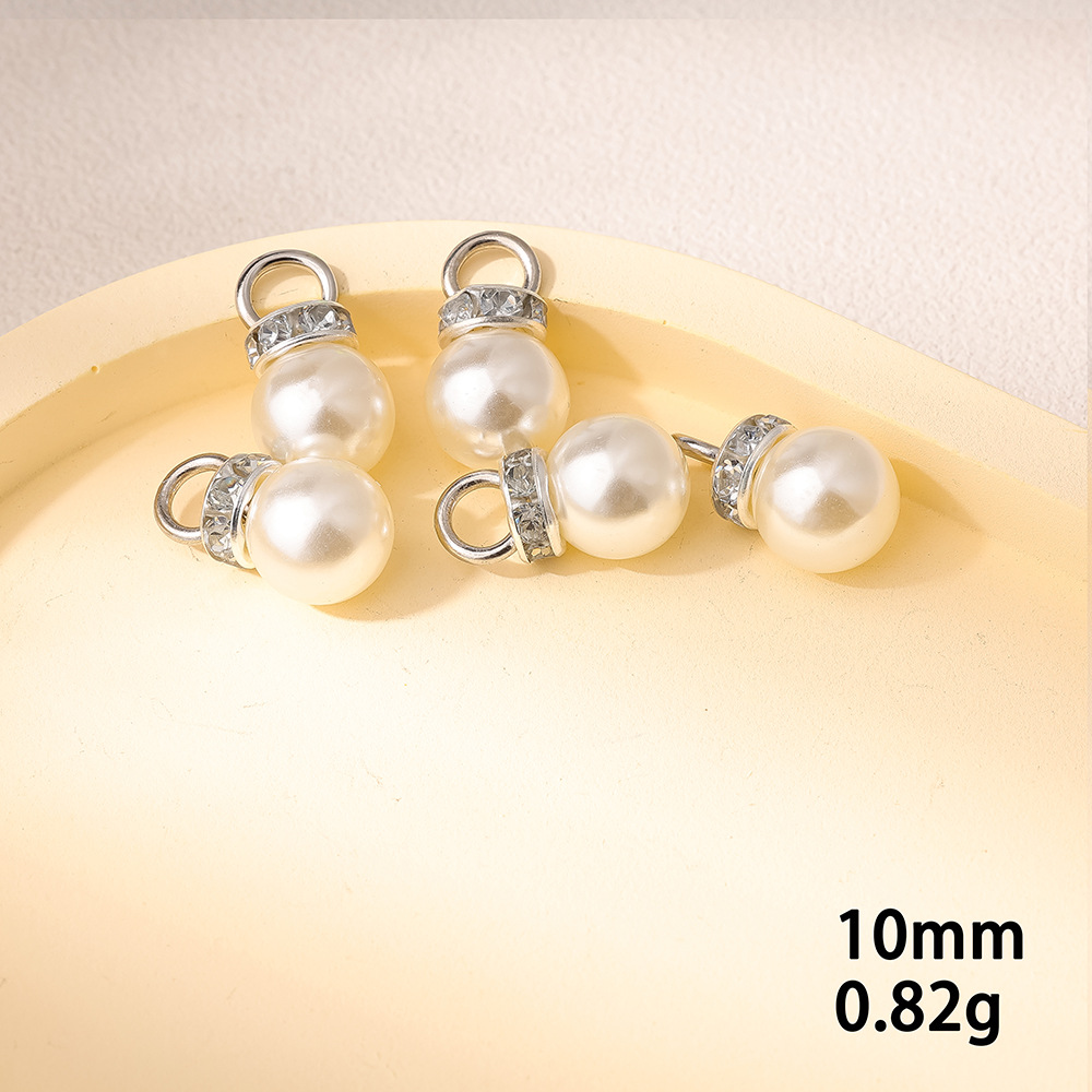 Beige silver circle