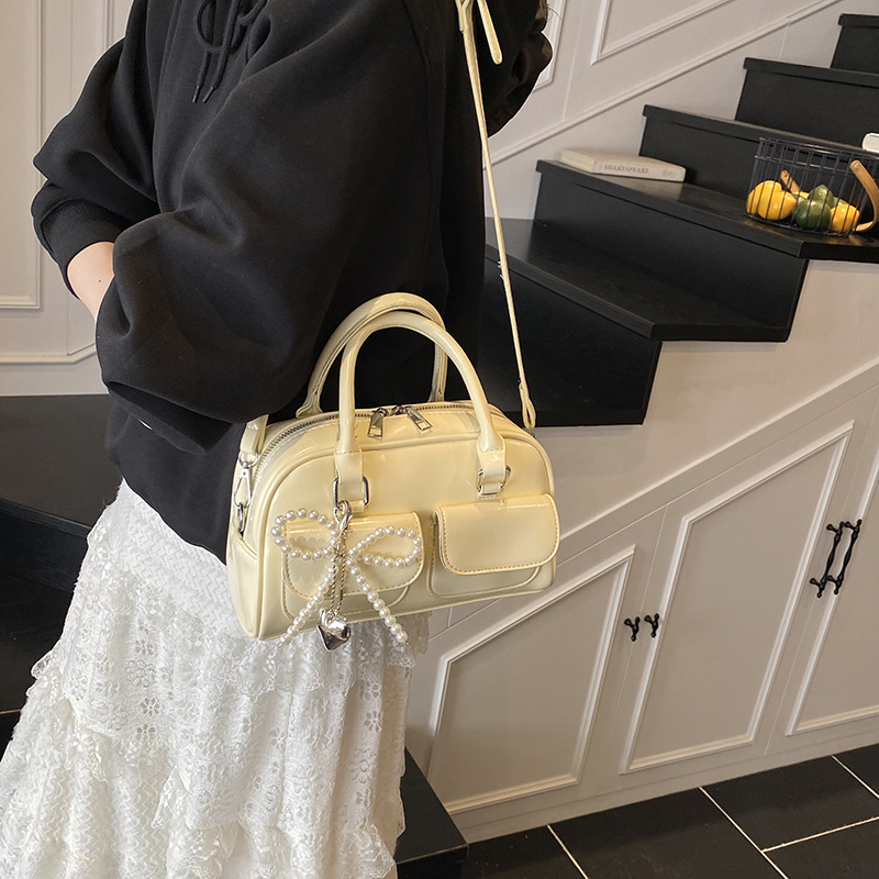 Bolso de mujer de Boston con axila simple de nicho de Corea del Sur