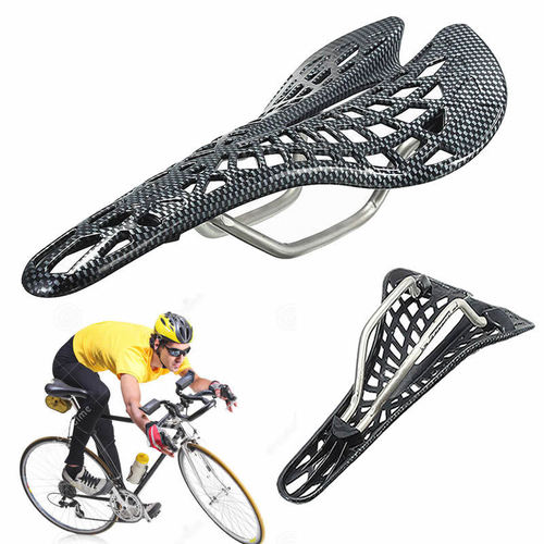Bicycle Saddle Carbon Fiber Saddle Cycling Cushion Spider Saddle Breathable and Comfortable Saddle Cycling