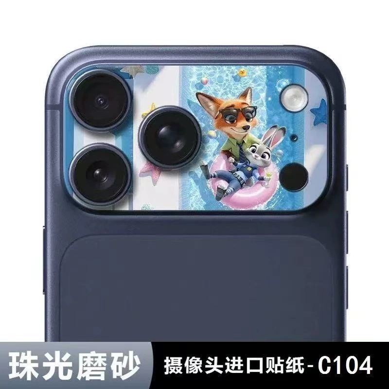 Яблоко, мультяшный объектив, совместимая защитная крышка для iPhone 17, матовый iPhone17 Pro, 17promax, iphone