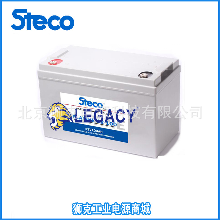 法国STECO时高蓄电池PLATINE12-100直流电源电池12V100AH