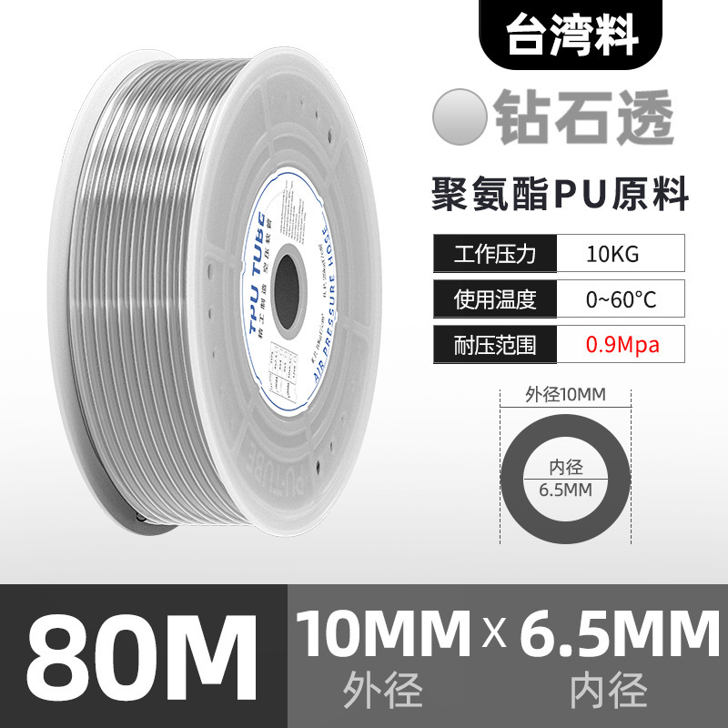 PU气动软管8mm气线12mmPU管PU气管空压机配件大全|undefined