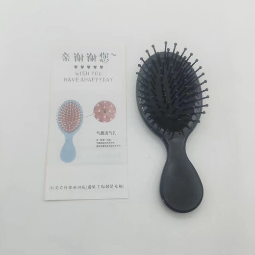 Compact Children's Air Cushion Comb, Small Mini Cute Kids Girls Korean Style Household Durable Massage Comb with Air Cushion