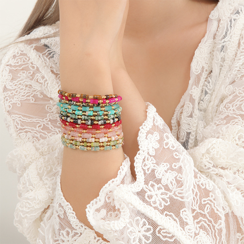 2022 nuevo Miyuki japonés cuentas redondas bohemio verano moda nuevo hecho a mano DIY joyería pulsera image 5